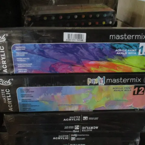 10 Pcs Assorted Metallic and Pastel Large Size Super Quality Paints Sets