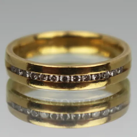 Vintage Diamond 18ct Gold Ring