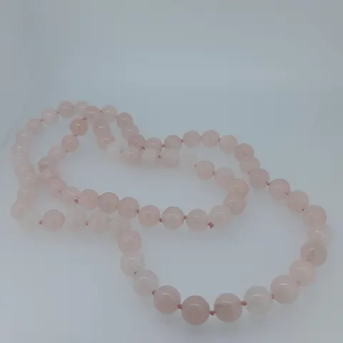 Rose Quartz Beaded Necklace