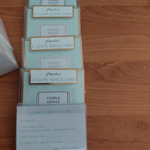 Selection of wedding items