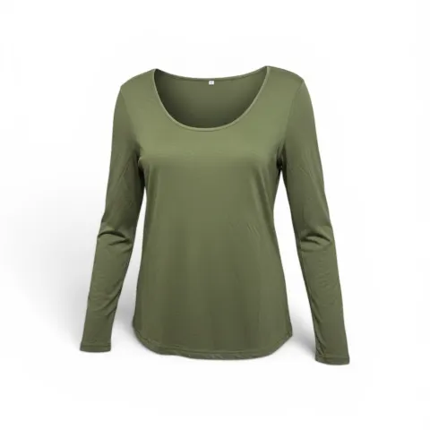 Ladies Green Top - L