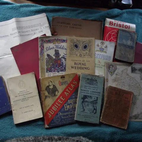 Queen's Jubilee Atlas 1887 Plus Maps and Other Printed Items.