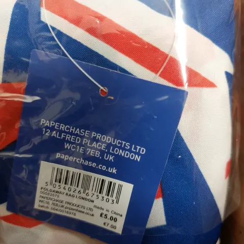 Union flag bags x 6