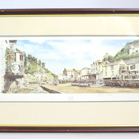 Tides Out by Alistair Butt Print Framed