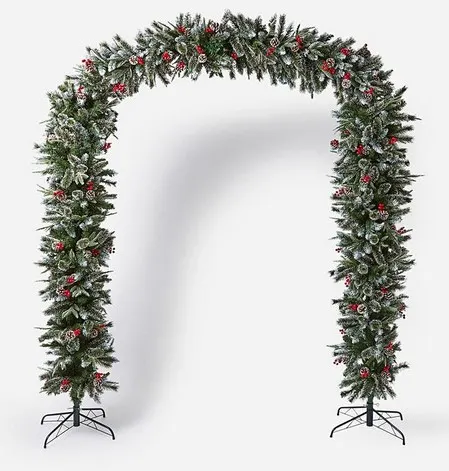 (127/6H) RRP £249.99. New Jersey Spruce 8ft Artificial Tree Arch (ZM135MP). (240x 140x 50cm) 1400 P