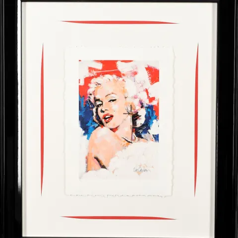 Sidney Maurer Limited Edition "Close Up" Marilyn Monroe.