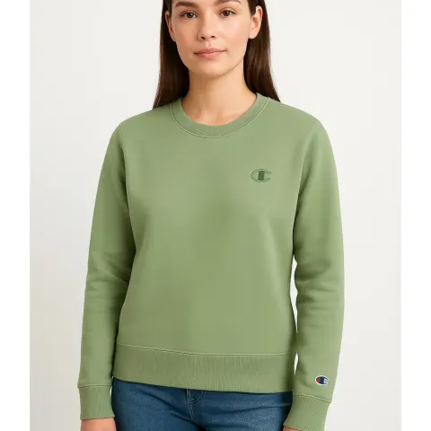 10 x Pale Green Champion Long Sleeve Sweater - RRP £480.00