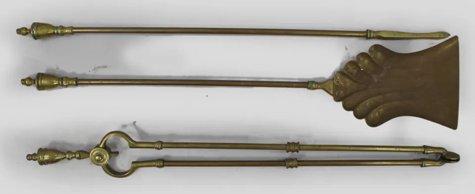 Set of Antique Fire Irons