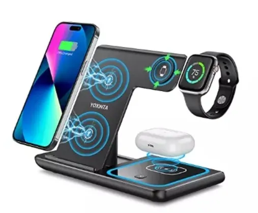 3 in 1 Charging Station for Iphone, Wireless Charger L10b