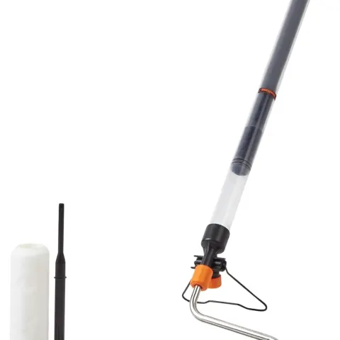 Long Reach Paint Roller - Extendable Pole Brush - Stores Paint in Handle L18c