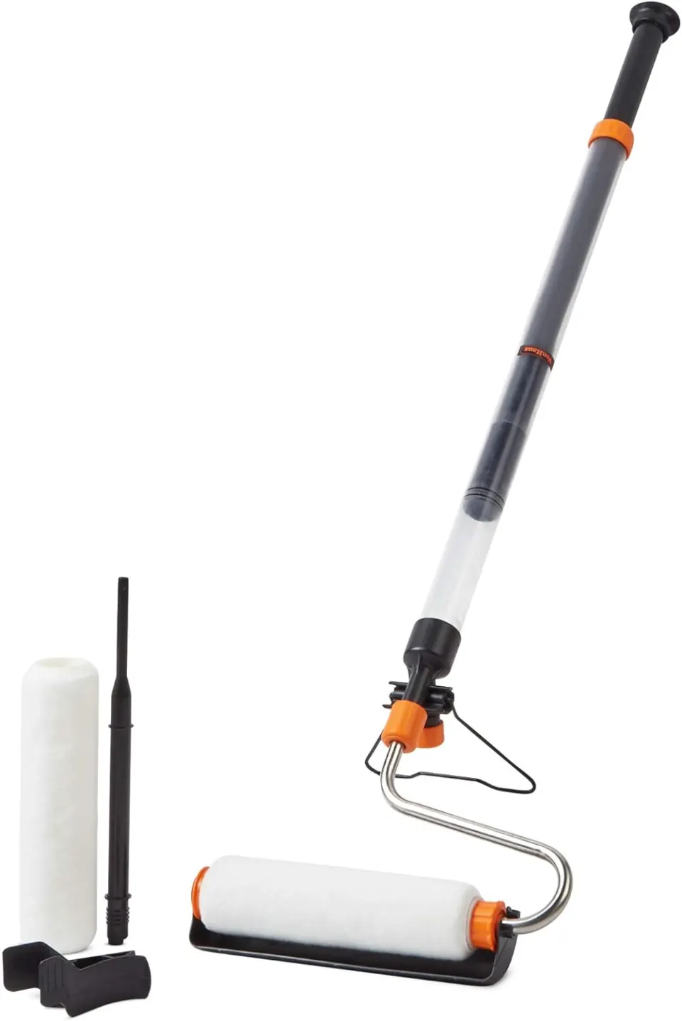 Long Reach Paint Roller - Extendable Pole Brush - Stores Paint in Handle L18c