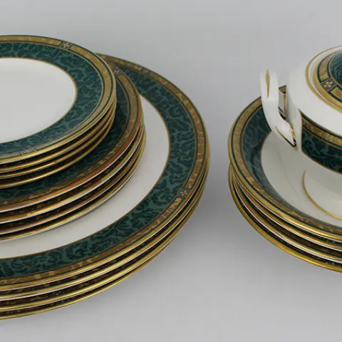 Collection of Royal Worcester Damask