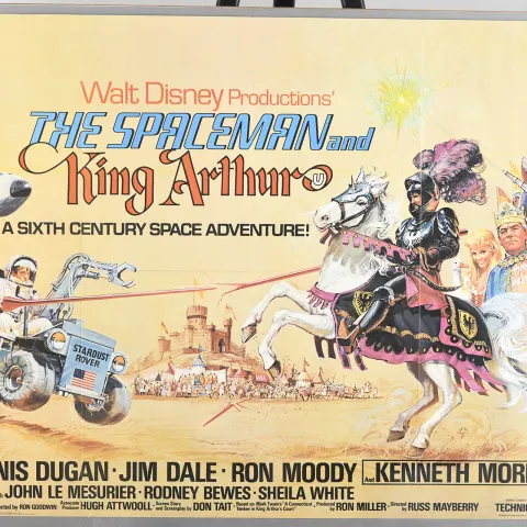 Original "The Spaceman and King Arthur" Cinema Poster