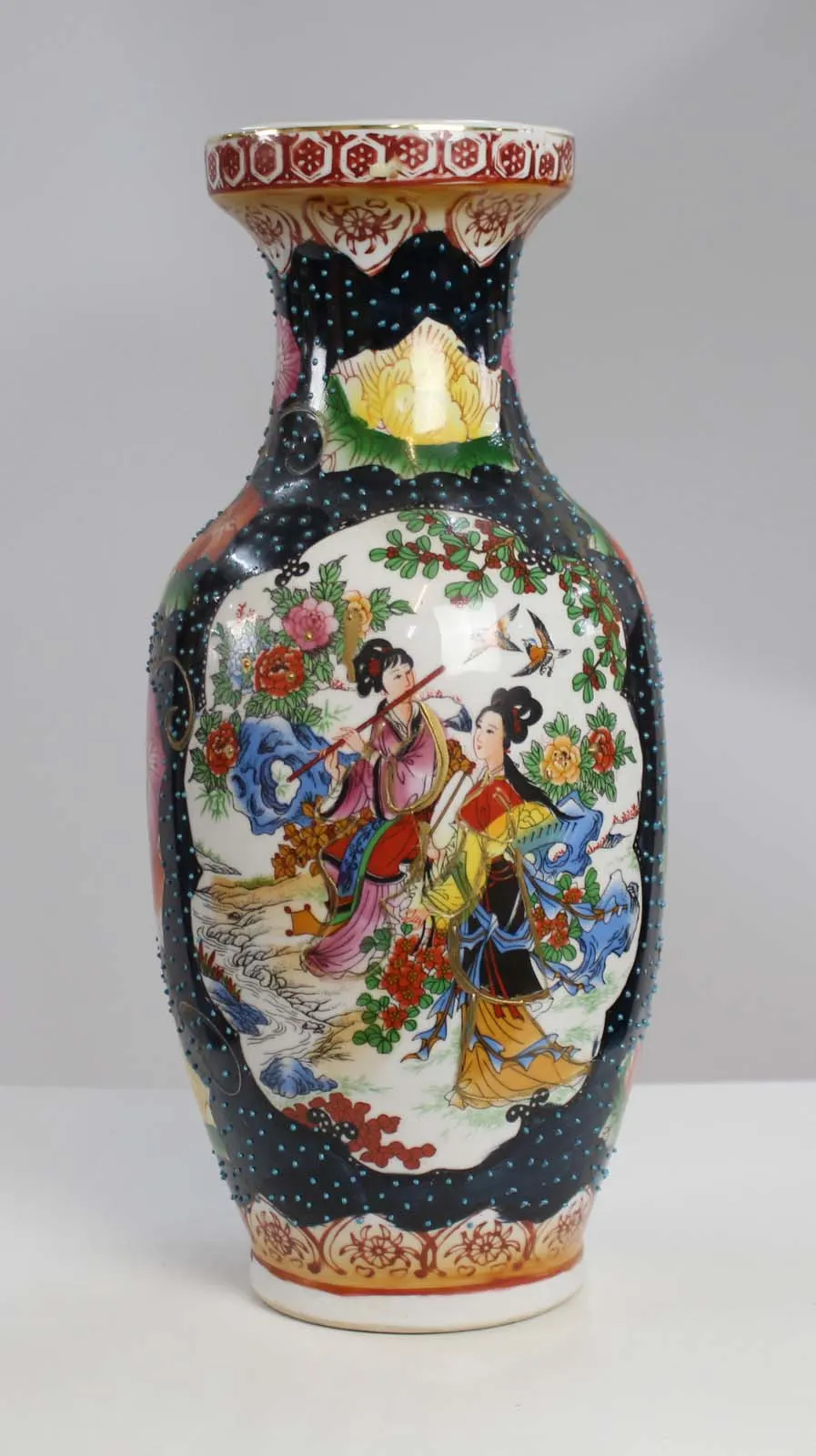 Decorative Japanese Porcelain Vase