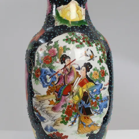 Decorative Japanese Porcelain Vase
