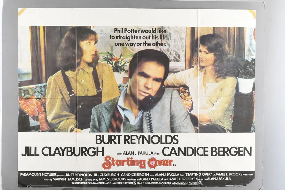 Original "Starting Over" Cinema Poster