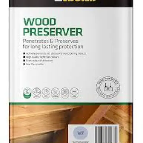 WOOD PRESERVER SILVER BIRCH EVERBUILD 5Ltr LITRE TREATMENT PROTECTION