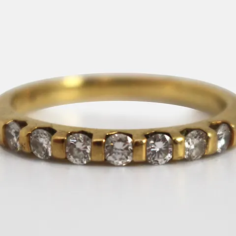 Diamond Half Eternity Ring