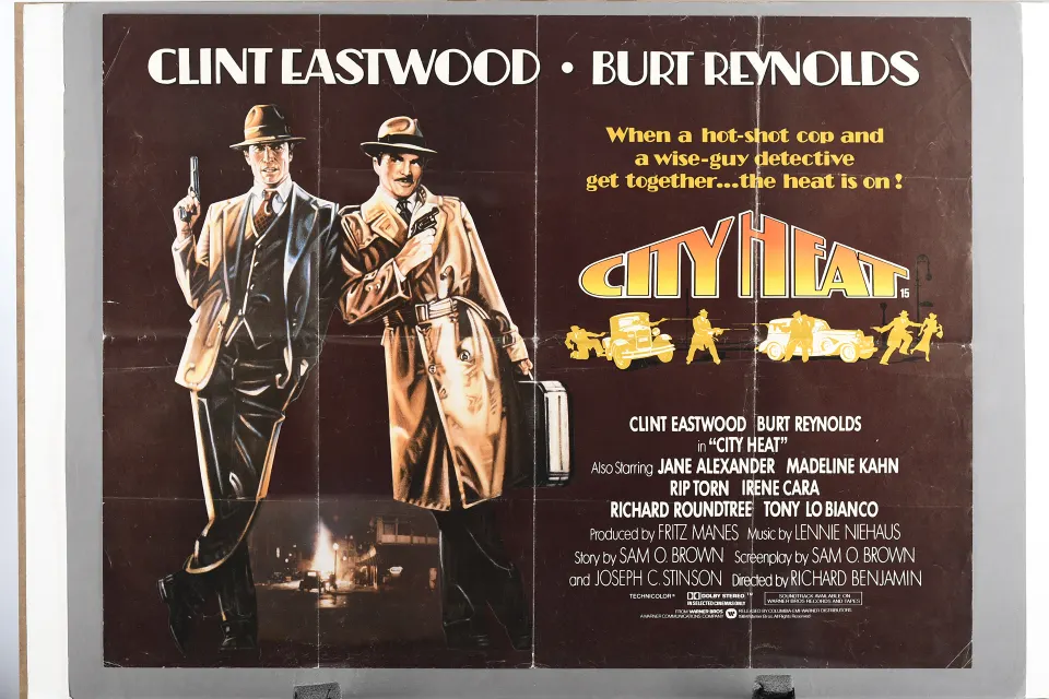 Original "City Heat" Film Poster