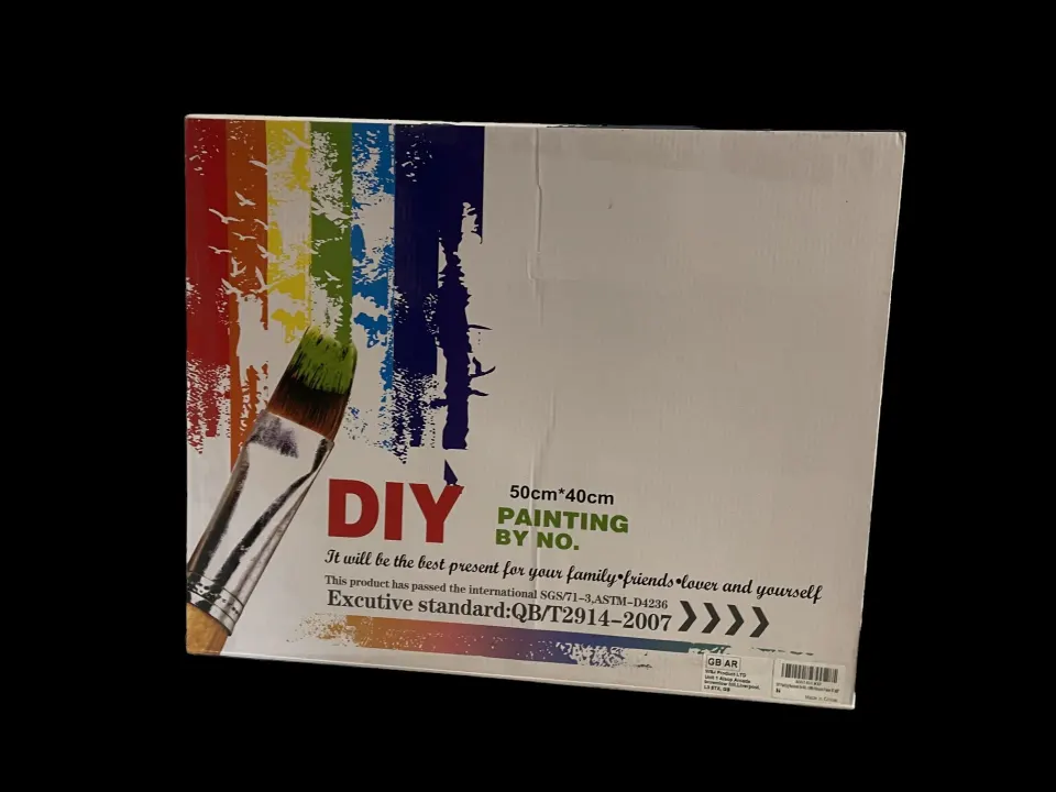 Paint By Numbers 50cm x 40cm Board & Paint Set L29