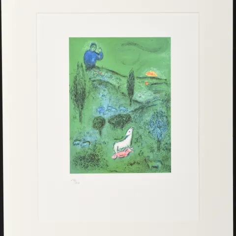 Marc Chagall Limited Edition Vintage Lithograph