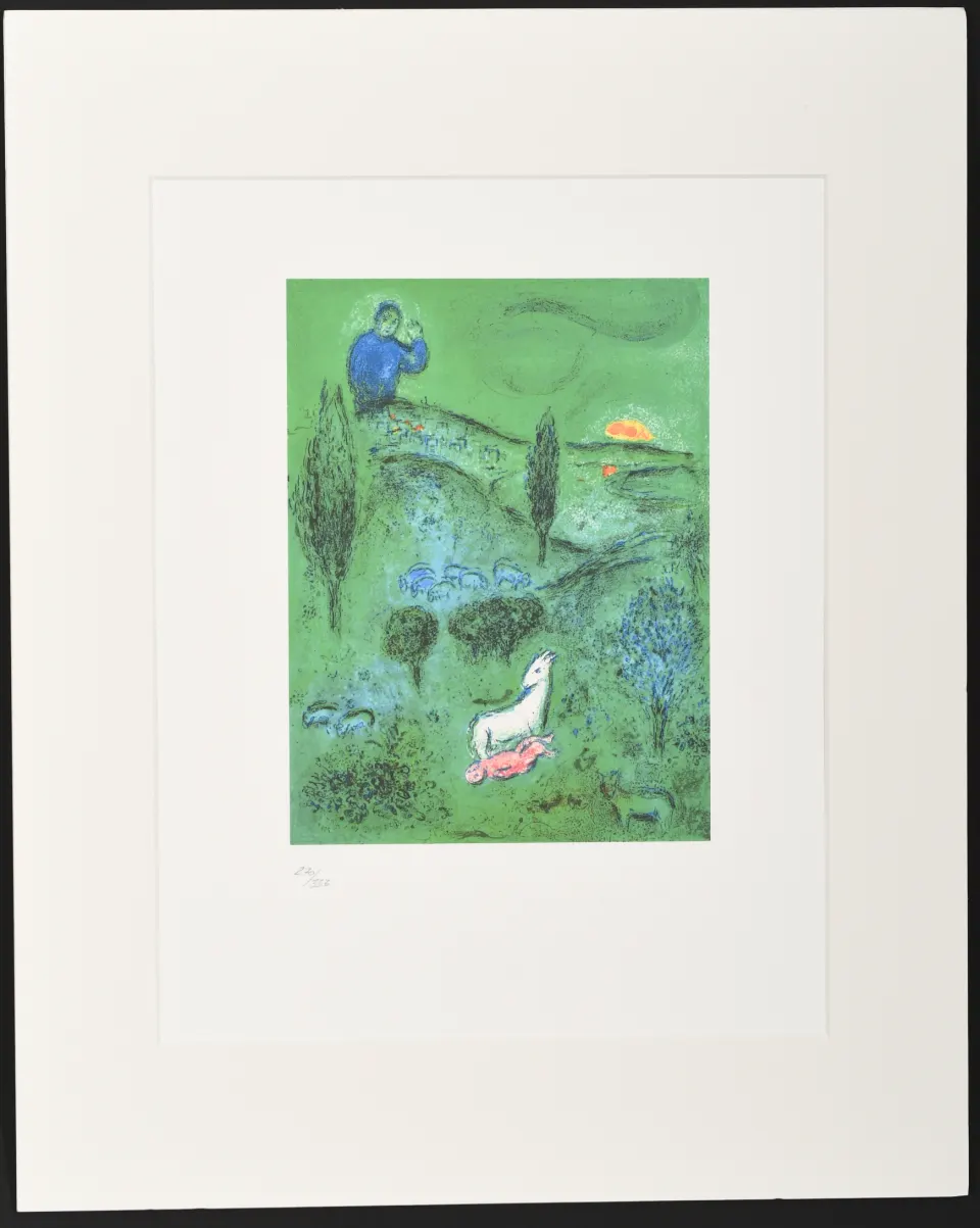 Marc Chagall Limited Edition Vintage Lithograph