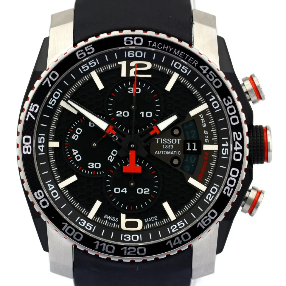 Tissot/PRS 516 Extreme Automatic T079427A Chronograph - Gentlemen's Steel Wristwatch