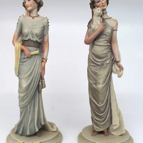 Pair of Art Deco Style Vintage Figurines