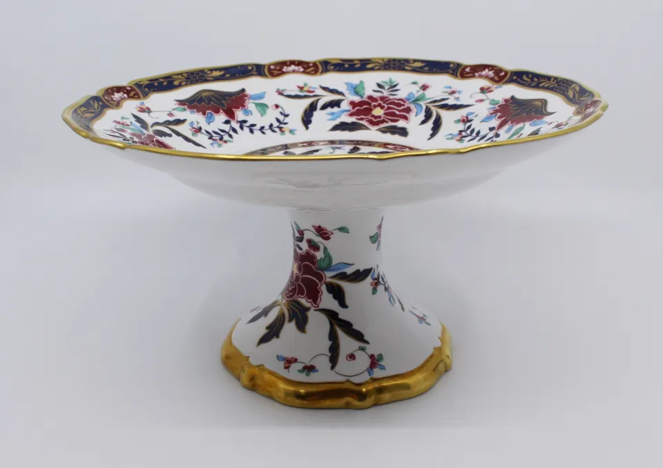Royal Worcester Prince Regent Large Footed Comport