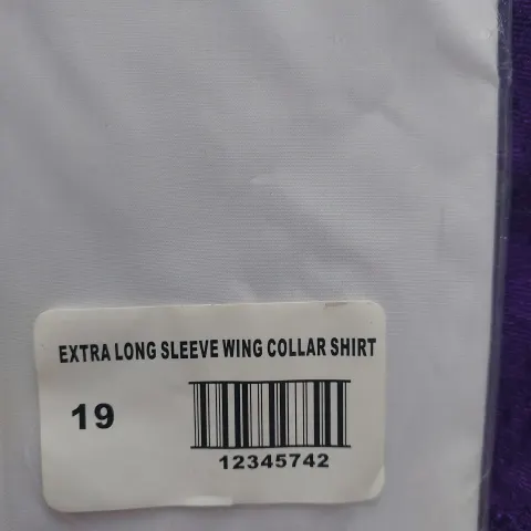 White Size 19 Collar Dress Shirt