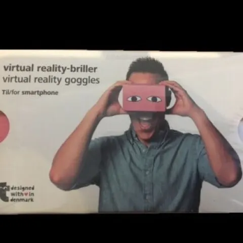 20 x Virtual Reality Goggles for Smart Phone Cardboard Pink
