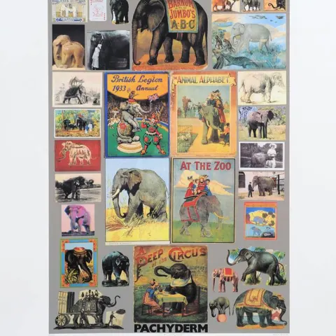 Sir Peter Blake RA Beatles Fame Original 1991 Set P Is For Elephant Free Post Worldwide