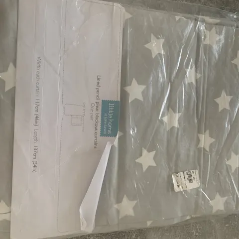 Little Home by John Lewis Lined Blackout Curtains
