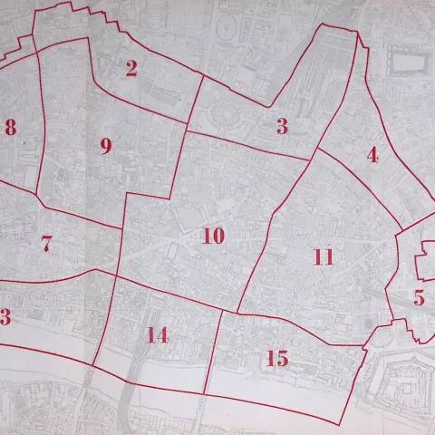 The City of London Proposed Reconstruction Development Plans After World War 2 Damage-13