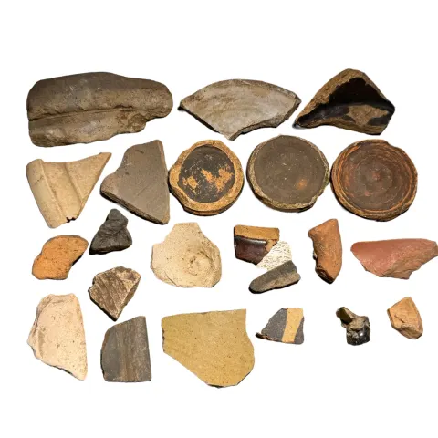 Early Pottery Fragments, Thames Foreshore Finds (£7 UK £20 International Post)