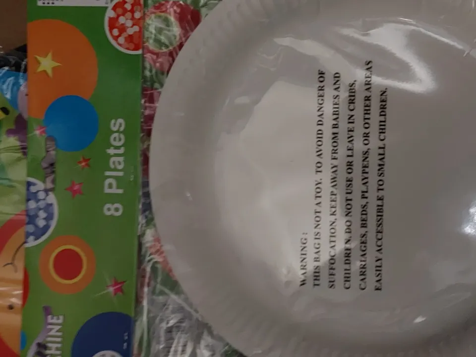 Partyware serviettes plates cups etc min 25 items