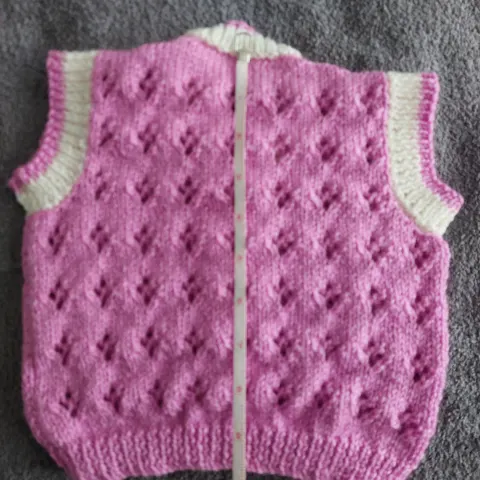 Hand Knitted Gilet