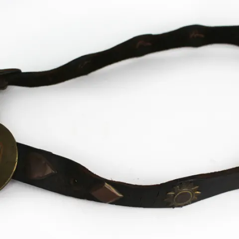 Antique Leather & Brass Horse Harness
