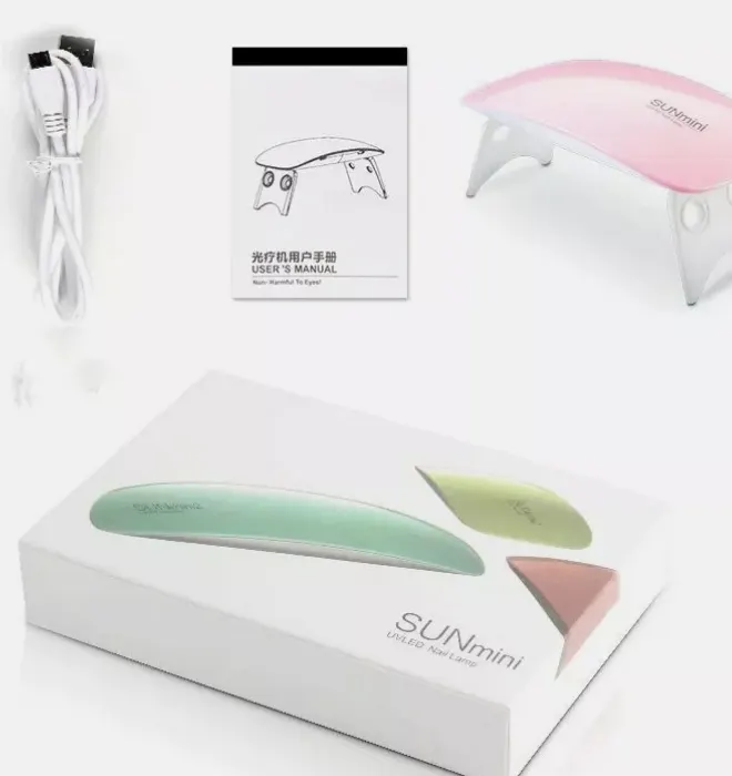 20 X SUN Mini 6W Nail Gel Polish UV LED LAMP Travel Portable. RRP £150 - GRADE A
