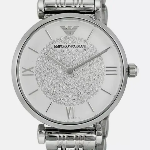 Emporio Armani Gianni T-Bar 32mm Ladies Quartz Designer Watch AR1925