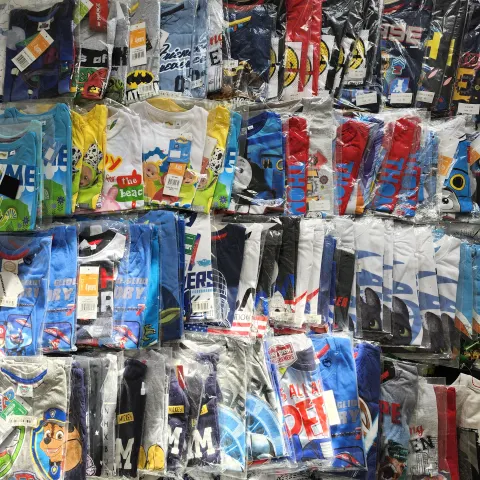 101 Pcs Children's T-Shirts – Mixed Licensed Designs