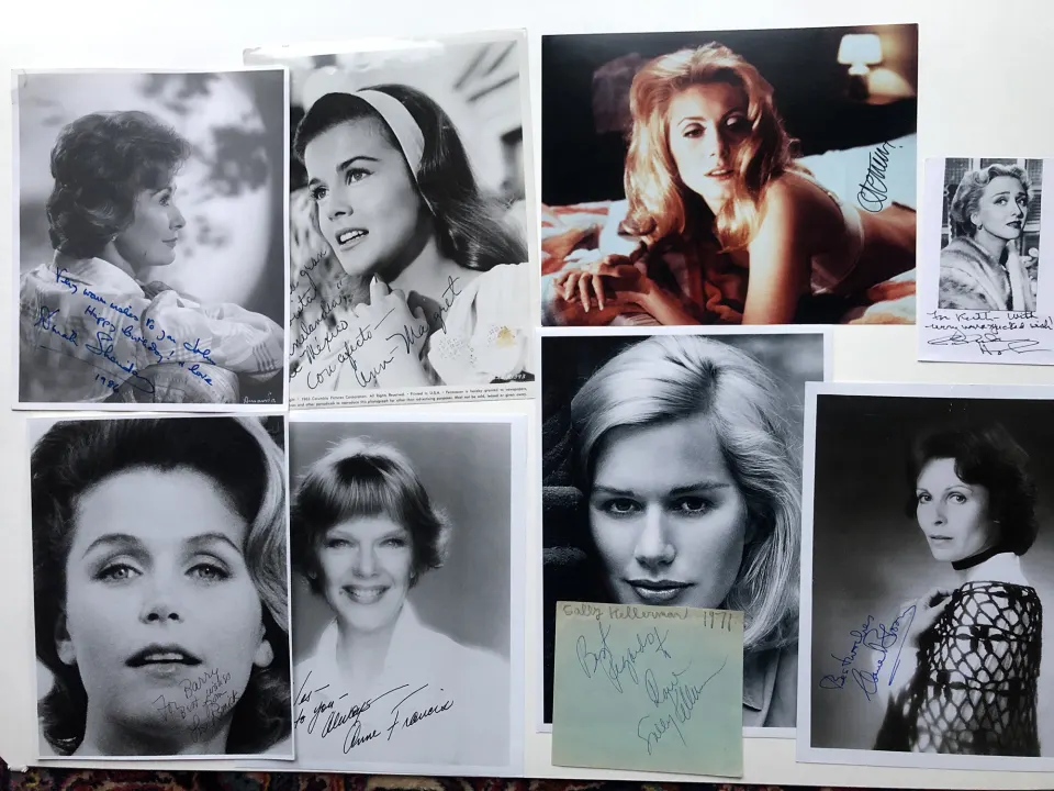 HOLLYWOOD WOMEN; Celeste Holm, Lee Remick, Dinah Sheridan, Ann-Margaret & more signatures.