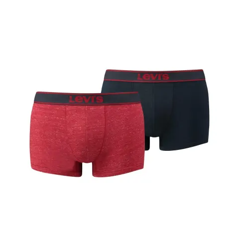 5 x Levi's Vintage Heather Boxer Trunks Red/Navy Sizes 3 x Small, 2 x XLarge RRP £22 Each