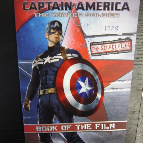 500pcs x Captain America small book with colour pictures / 500pcs in lot rrp £4.99 each