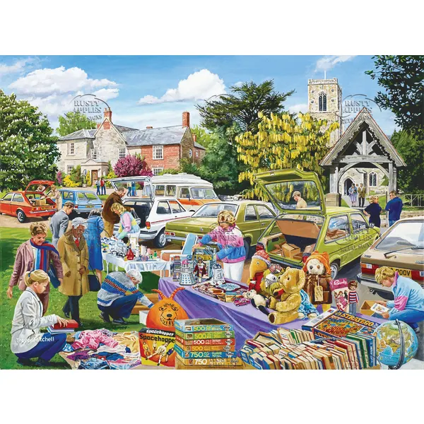 The Village  Church Bring & Buy Sale Metal Wall Art