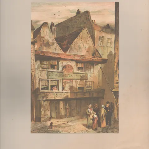 Nell Gwynn's House Drury Lane  1888 Views of London