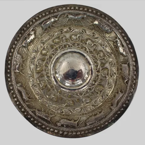 Antique Decorative Shield Circa 19th Century