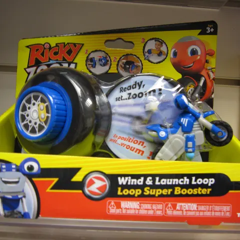 50pcs Ricky Zoom wind and go toy - mixed colours - 50pcs in lot rrp £9.999