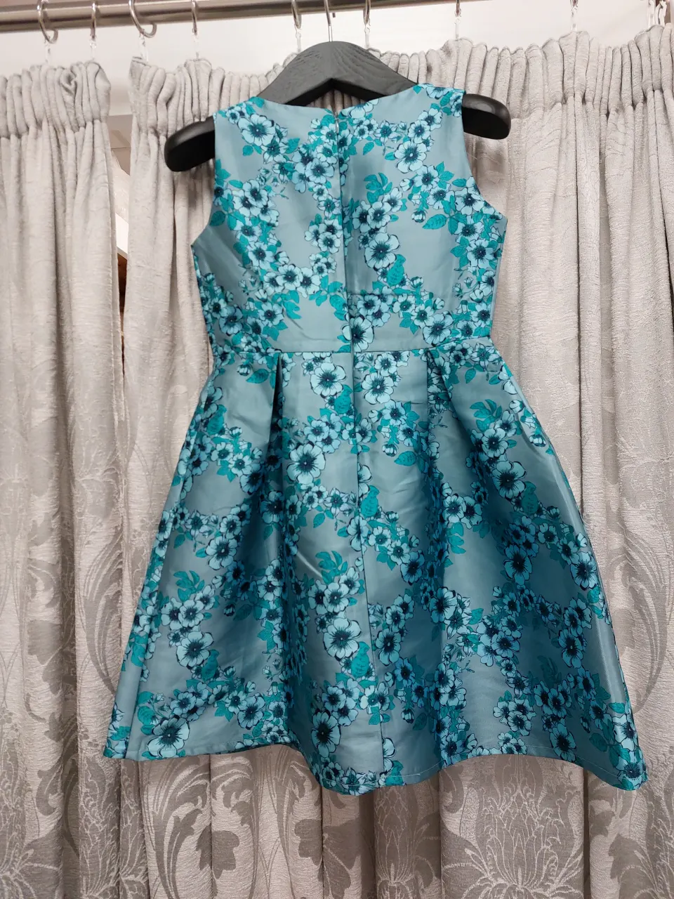 Childs blue dress age 9 to 10