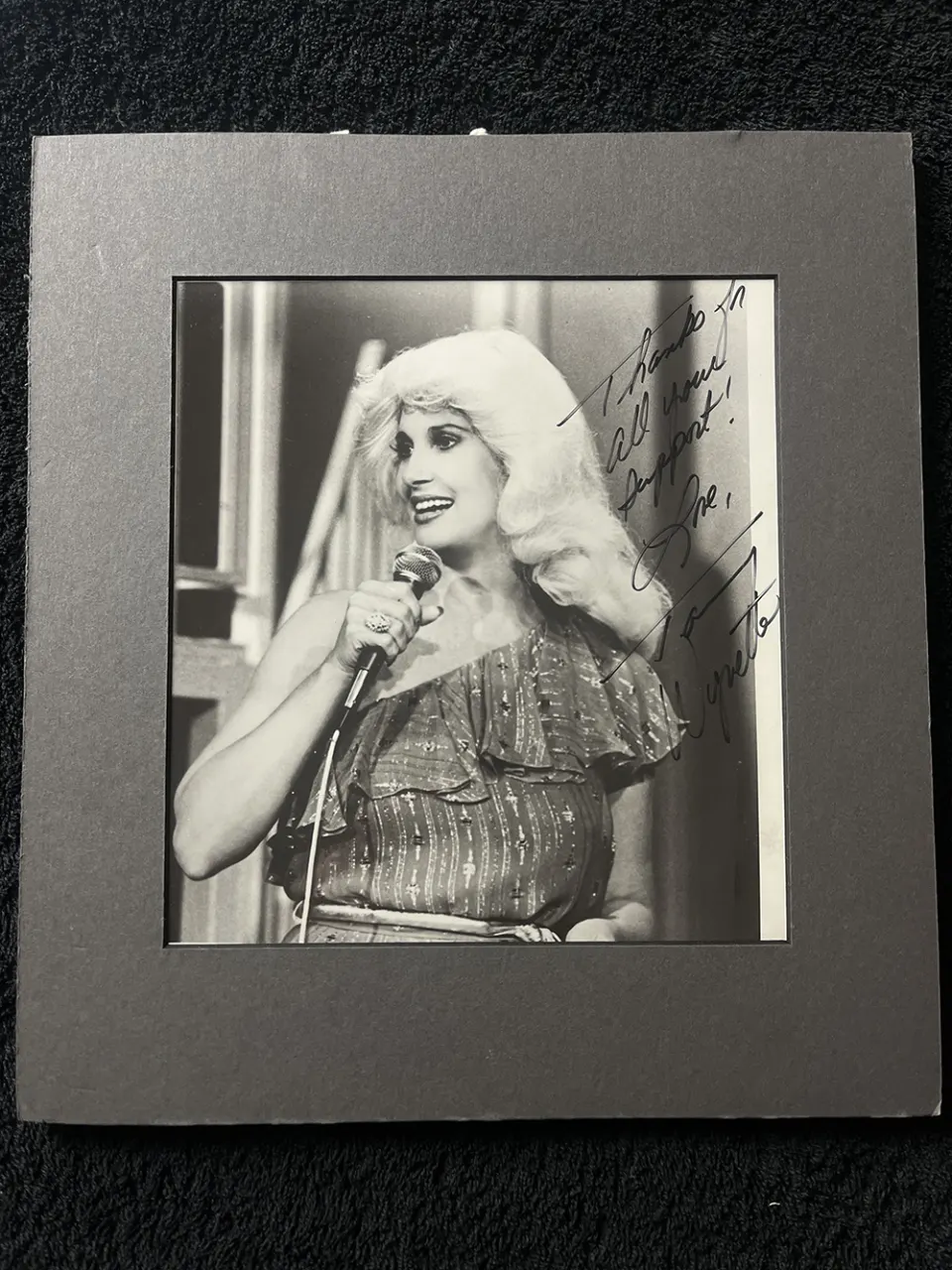 Tammy Wynette Signed